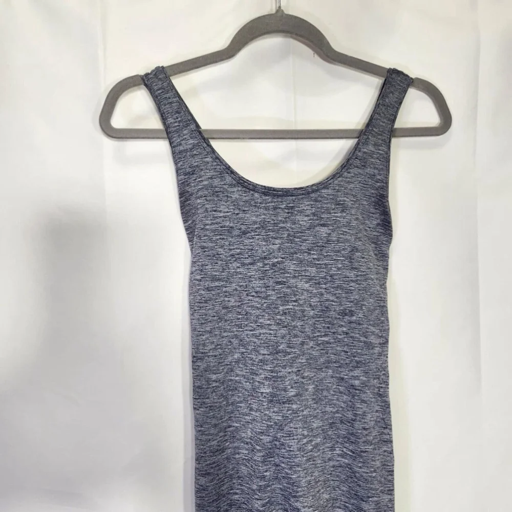 Lululemon Balance and Resist Ombre Blue and Gray Catsuit One Piece Size 6